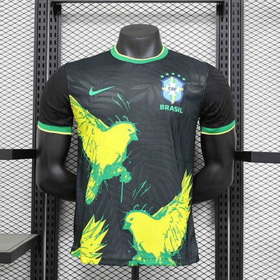 Maillot Brésil Birds Black Birds Noir Édition spéciale Player Version 2024