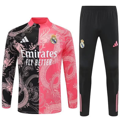 Real Madrid Black&Pink Tracksuit 25/26