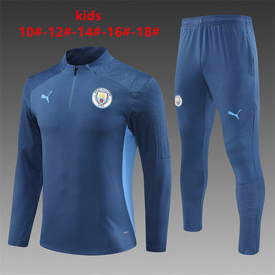 Kids Manchester City Tracksuit 24/25 (2)