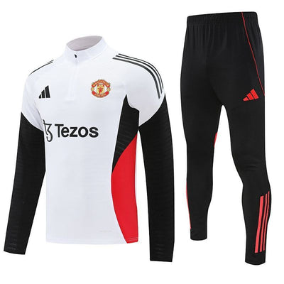 Manchester United White Tracksuit 25/26