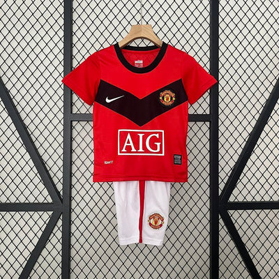 Manchester United Home Kids Kit 09/10