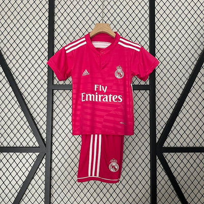 Ensemble Enfant Real Madrid Extérieur Rétro 14/15