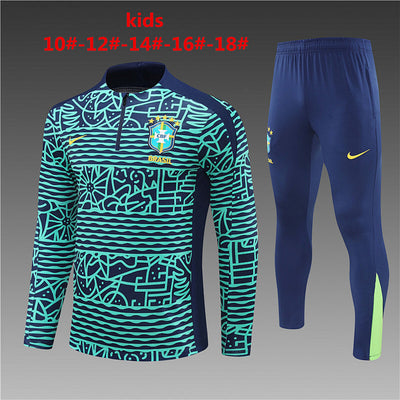 Brazil Long Sleeve Tracksuit 2024 (2)