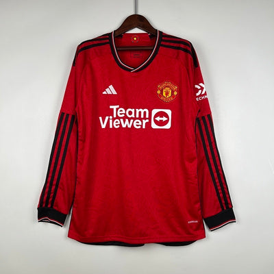 Ensemble Manchester United Domicile Manches Longues 23/24