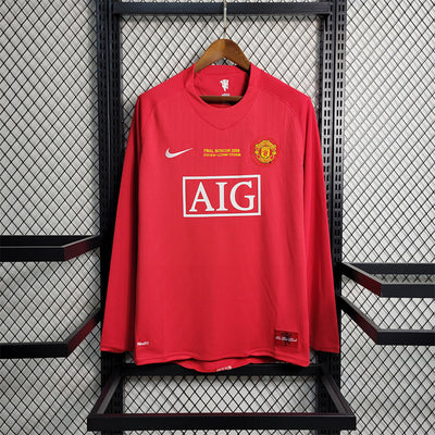 Maillot Manchester United Domicile Rétro 07/08