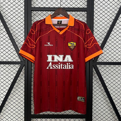 Maillot AS Roma Domicile Rétro 99/00