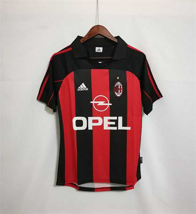 Maillot AC Milan Domicile Rétro 2001/02