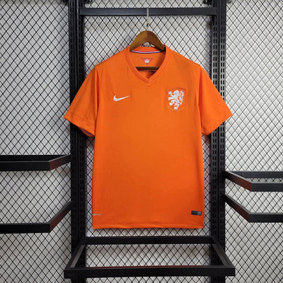 Maillot Pays-Bas Vintage Domicile Rétro 2014