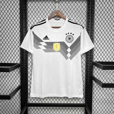 Maillot Allemagne Vintage Domicile Rétro 2018