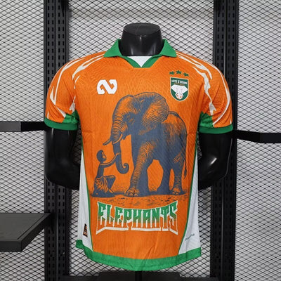 Maillot Côte d’Ivoire Orange Édition spéciale Player Version 2025