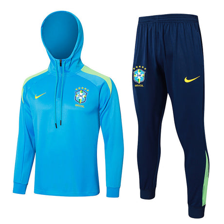 Maillot Brésil Hoodie Manches Longues 2024