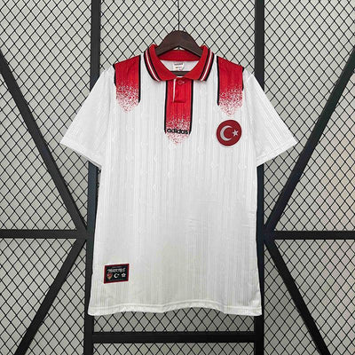 Turkey Uniform Away Retro Jersey 1996