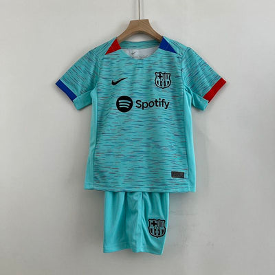 Conjunto FC Barcelona Visitante Niño 23/24