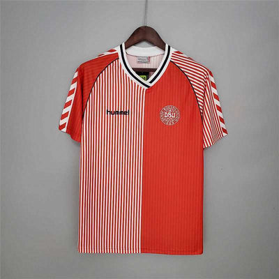 Denmark Home Retro Jersey 1986