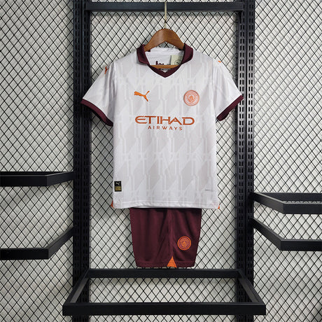 Ensemble Enfant Manchester City Extérieur 23/24