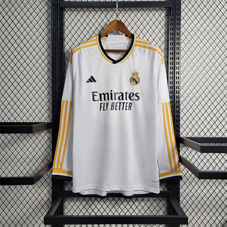 Maillot Real Madrid Domicile Manches Longues 23/24