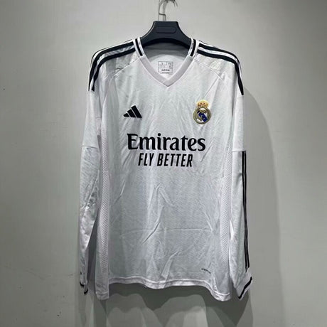 Maillot Real Madrid Domicile Manches Longues 24/25