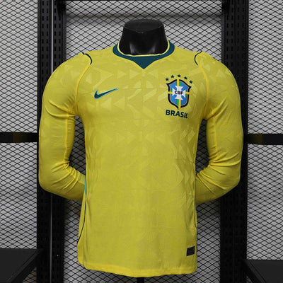 Brazil Home Long Sleeve World Cup Jersey 2026
