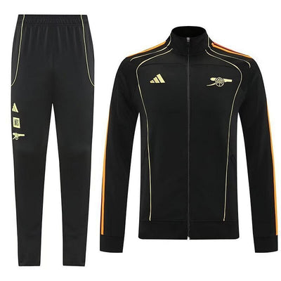 Arsenal Black Tracksuit 25/26