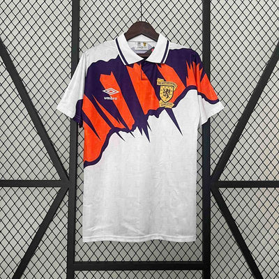 Scotland Uniform Dropshipping Away Retro Jersey 91/93