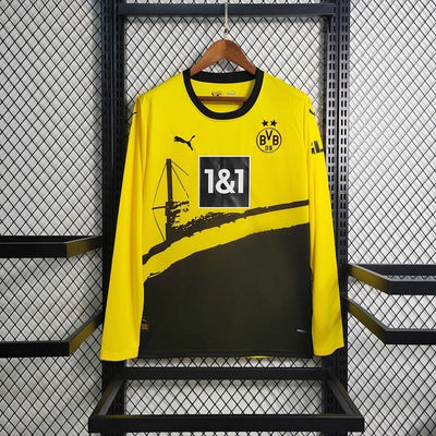 Maillot Borussia Dortmund Domicile Manches Longues 23/24