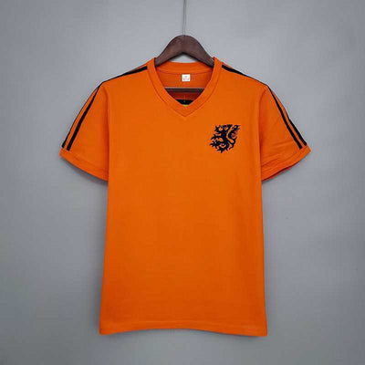 Maillot Pays-Bas orange Rétro 1974