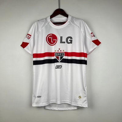 São Paulo Home Retro Jersey 07/08