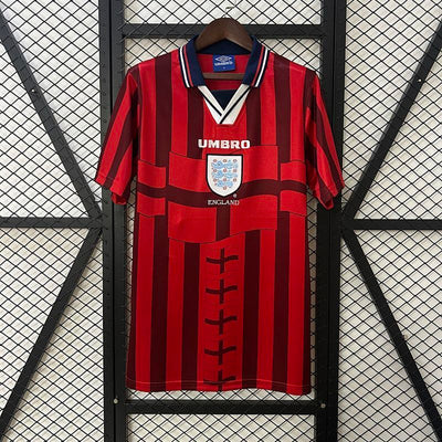 Camiseta Inglaterra Vintage Visitante Retro 1998