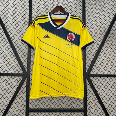 Maillot Colombie Vintage Domicile Rétro 2014