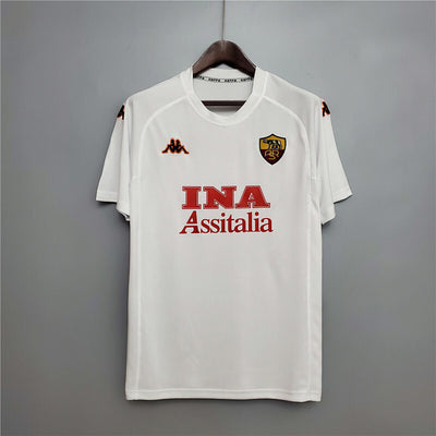 Maillot AS Roma Extérieur Rétro 00/01