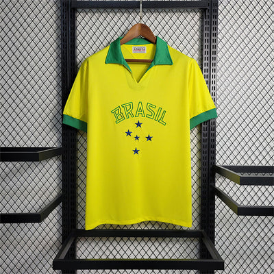 Maillot Brésil Domicile Rétro Vintage 1958