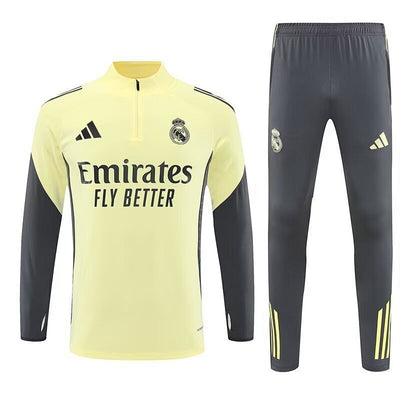 Chándal Real Madrid Amarillo&Gris 25/26