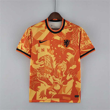 Maillot Pays-Bas orange Prématch 2022