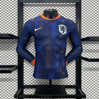 Maillot Pays-Bas Extérieur Manches Longues 2024