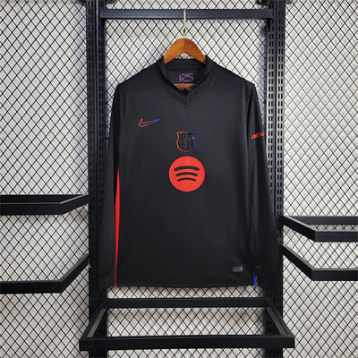 Maillot FC Barcelone Extérieur Manches Longues 24/25