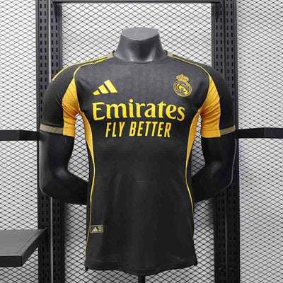 Real Madrid Black Or Player Version Jersey 25/26