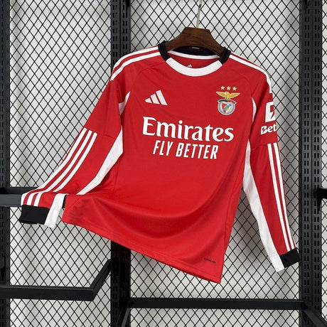 Maillot Benfica Domicile Manches Longues 25/26