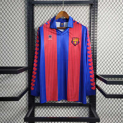 Maillot FC Barcelone Domicile Rétro 91/92