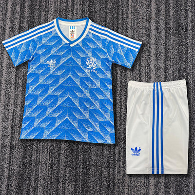 Netherlands Away Retro Kids Kit 1988