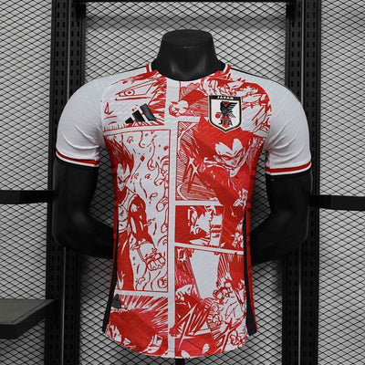 Maillot Japon Rouge Player Version 2024