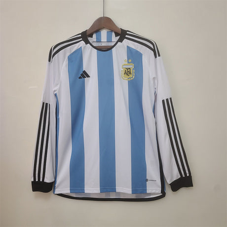 Maillot Argentine Domicile Manches Longues 2022