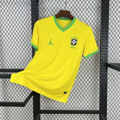 Maillot Brésil x Jordanie Jaune Édition spéciale 2025