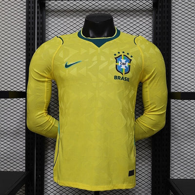 Maillot Brésil Domicile Manches Longues 2026