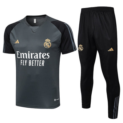 Real Madrid Grey Tracksuit 23/24 (2)