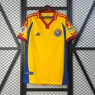Maillot Roumanie Vintage Domicile Rétro 2000