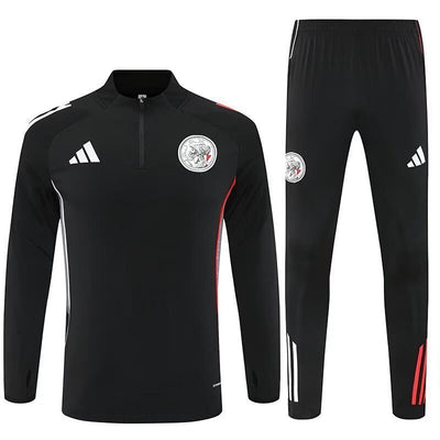 Ajax Black Tracksuit 25/26