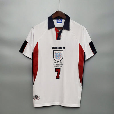 England Home Retro Jersey 1998