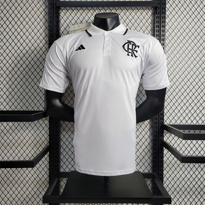 Flamengo White Polo 23/24