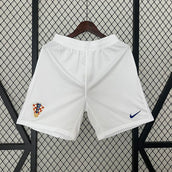 Croatia UEFA Euro Home Shorts 2024