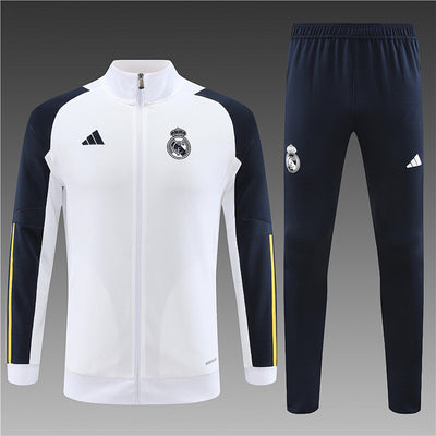 Real Madrid White Tracksuit 23/24 (5)